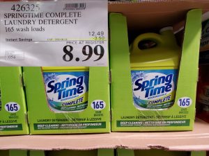 springtime laundry detergnt