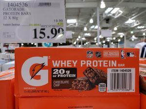 gatorade whey protein bar