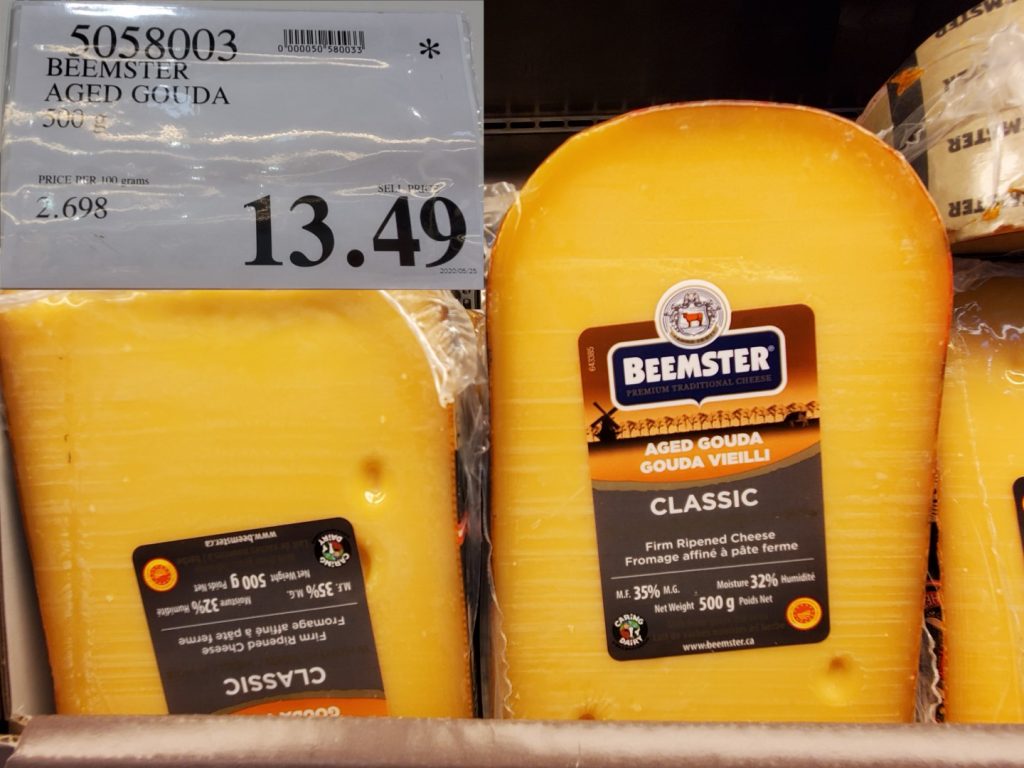 5058003 BEEMSTER AGED GOUDA 500G 13 49 Costco East Fan Blog