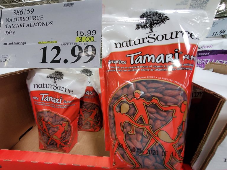 386159 NATURSOURCE TAMARI ALMONDS 950 G 3 00 INSTANT SAVINGS EXPIRES ON
