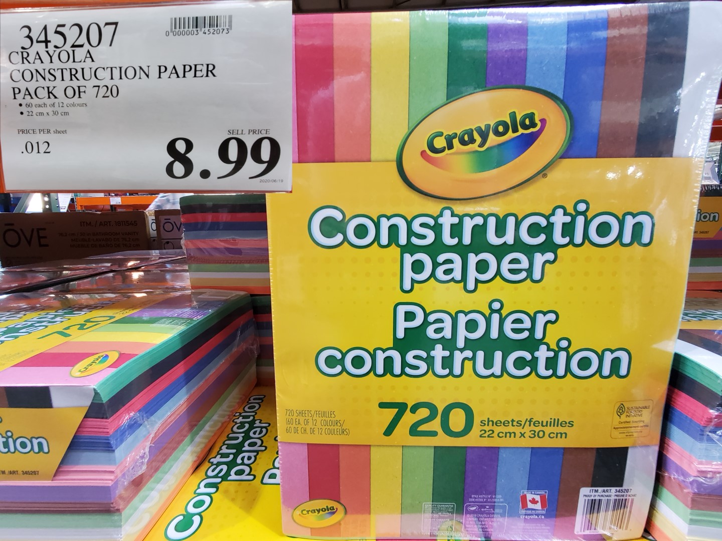 crayola consrtruction paper
