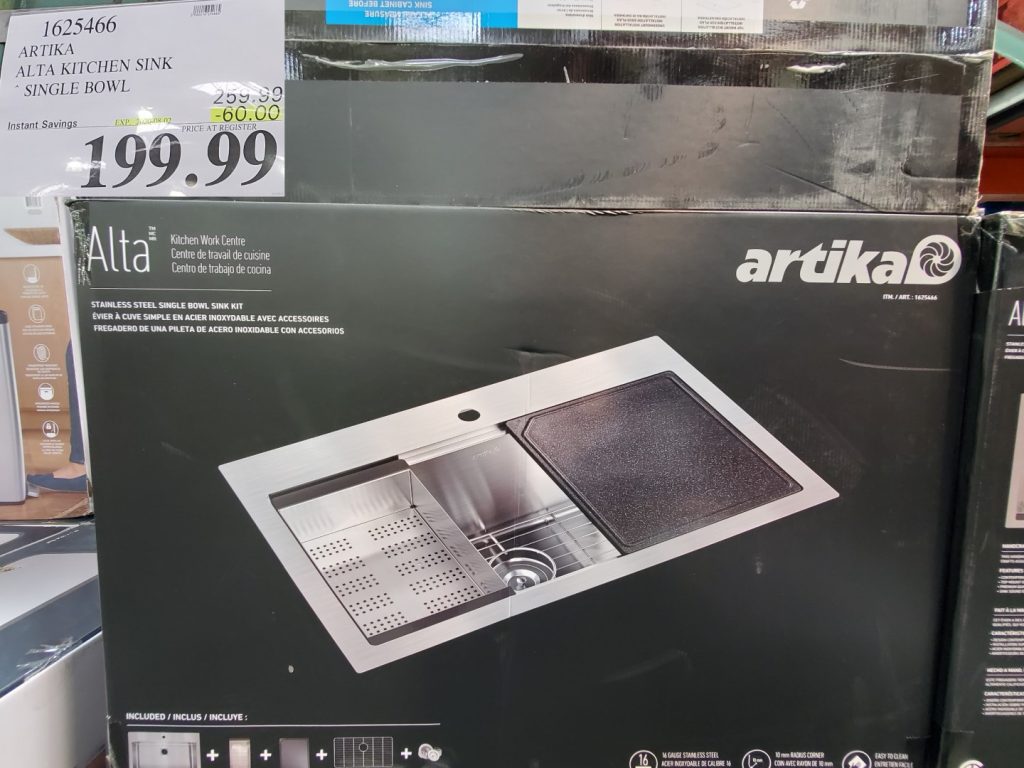 artika alta kitchen sink costco