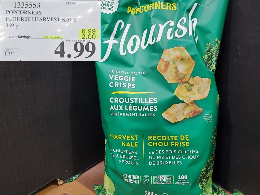 1335553 POPCORNERS FLOURISH HARVEST KALE 369 G 2 00 INSTANT SAVINGS