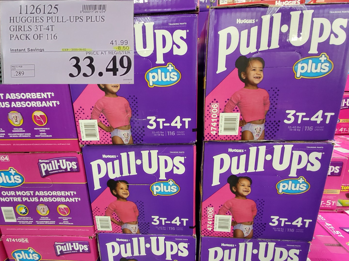 Huggies Pull Ups Plus Sale at Costco 🇨🇦! Sale ends Feb 25! Available