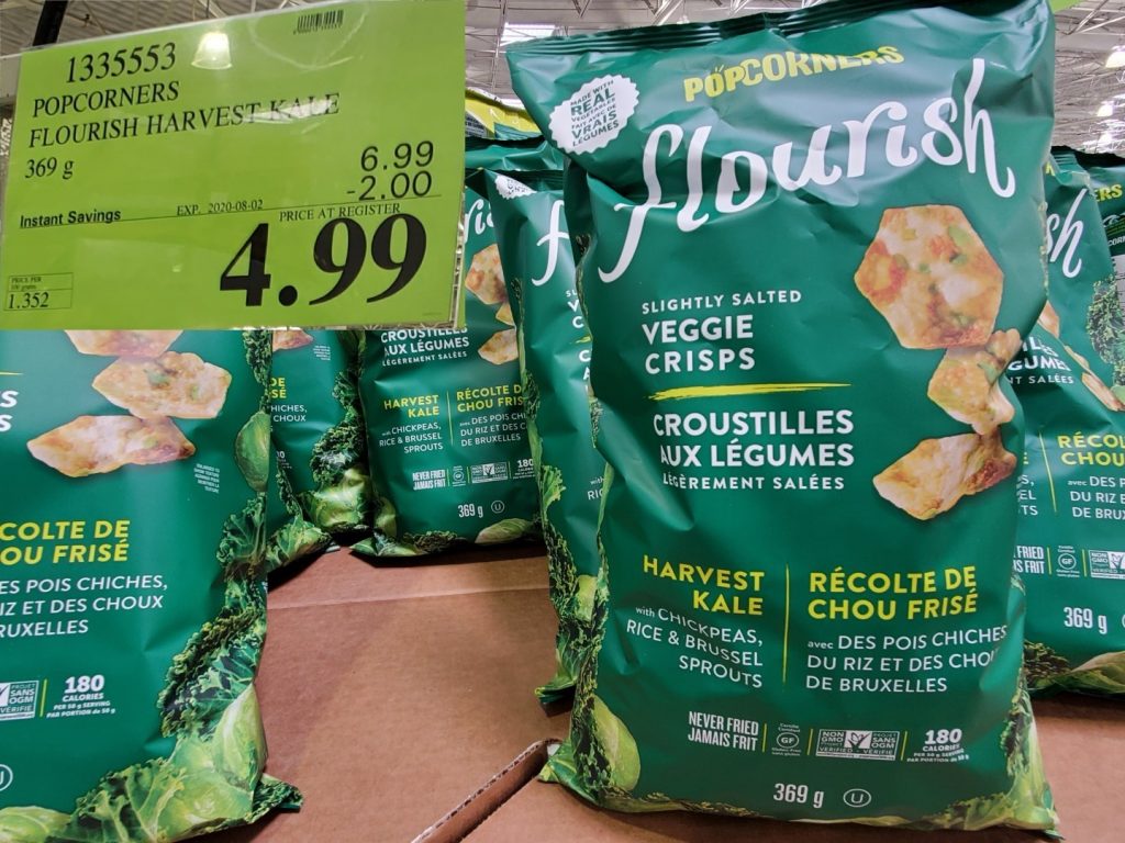 1335553 POPCORNERS FLOURISH HARVEST KALE 369 G 2 00 INSTANT SAVINGS