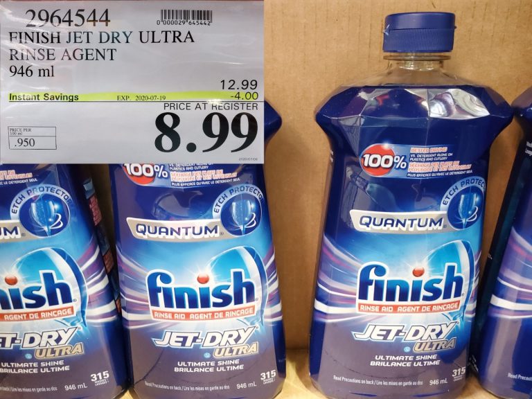 2964544 FINISH JET DRY ULTRA RINSE AGENT 946 ml 4 00 INSTANT SAVINGS