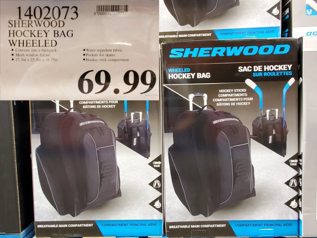 1402073 SHERWOOD HOCKEY BAG WHEELED 69 99 Costco East Fan Blog
