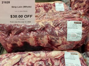 costco striploin