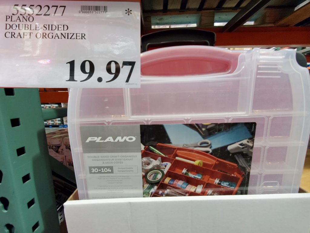 5552277 PLANO DOUBLE SIDED CRAFT ORGANIZER 19 97 - Costco East Fan Blog