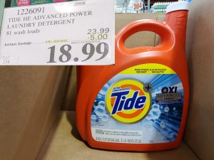 tide laundry detergent