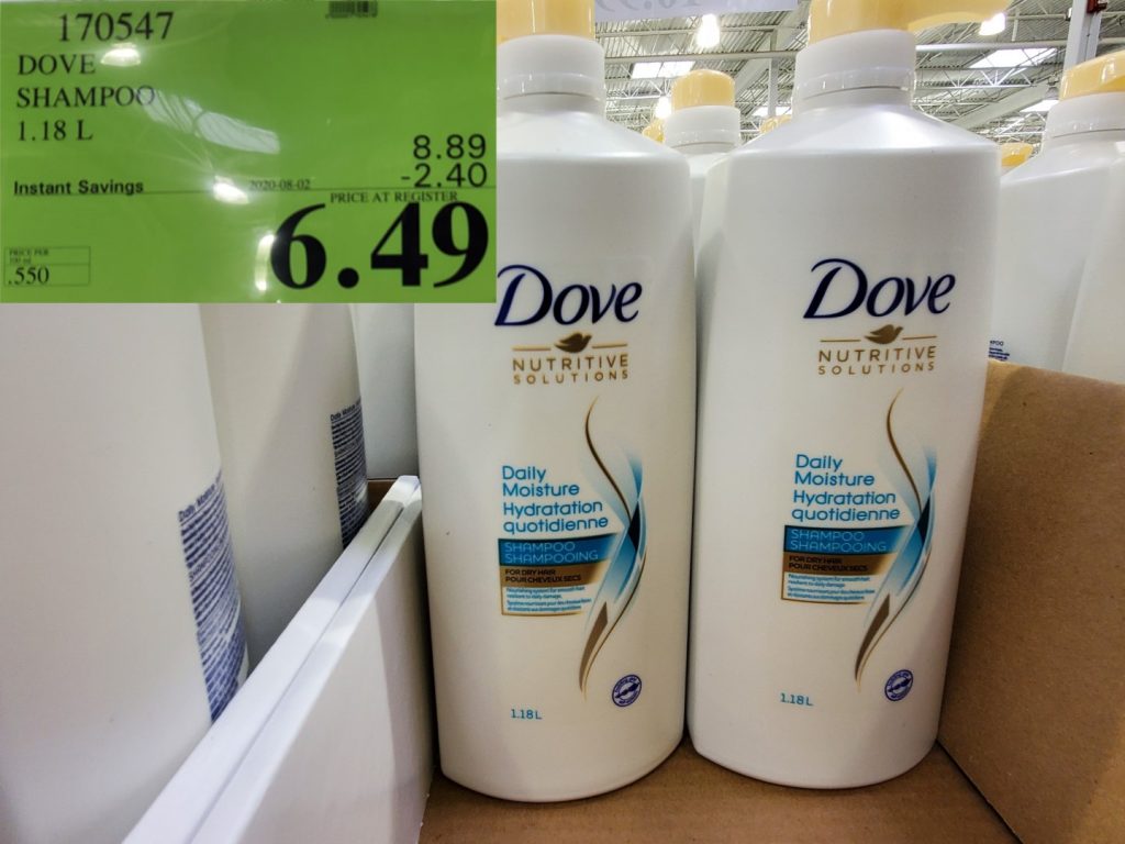 170547 DOVE SHAMPOO 1 18 L 2 40 INSTANT SAVINGS EXPIRES ON 2020 08 02 6
