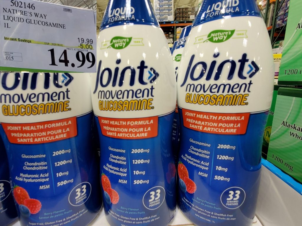 502146 NATURE S WAY LIQUID GLUCOSAMINE 1L 5 00 INSTANT SAVINGS EXPIRES