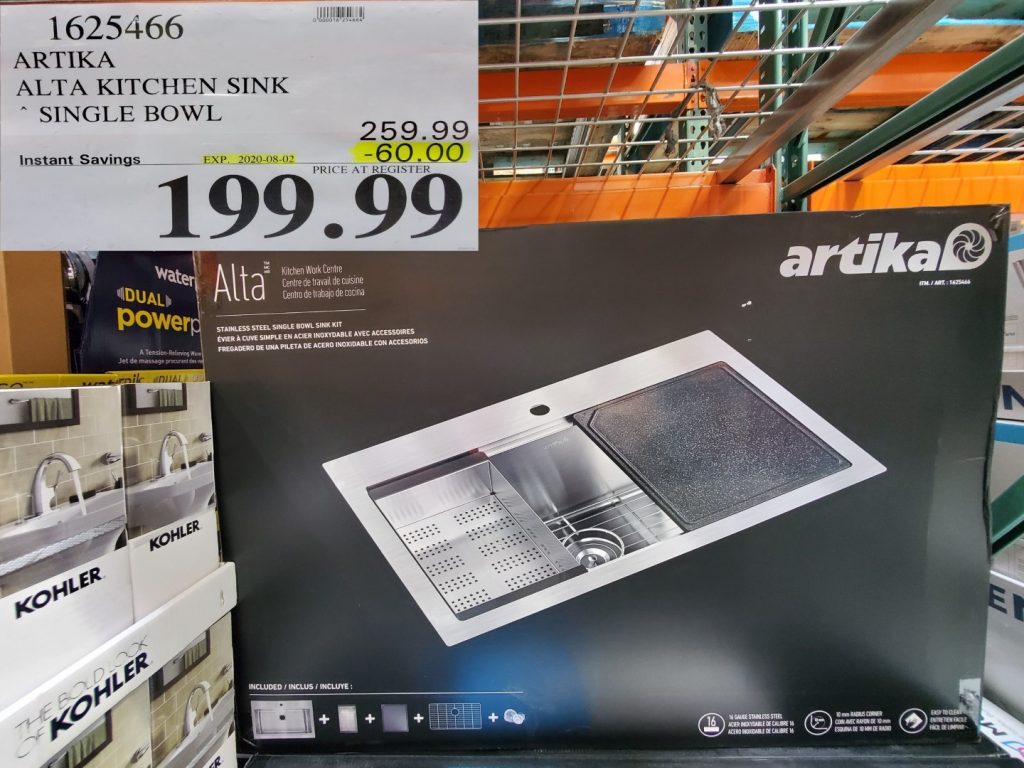 artika alta kitchen sink costco