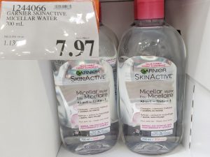 garnier micelar water