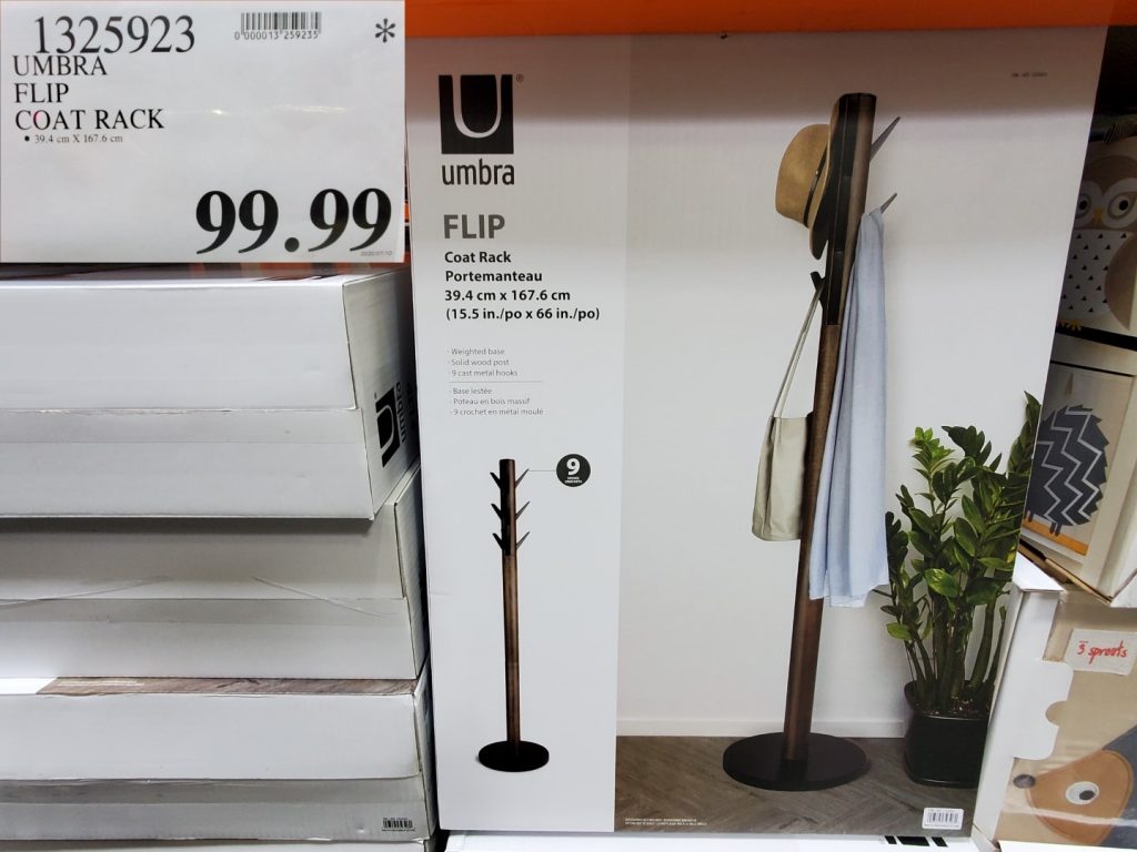 1325923 UMBRA FLIP COAT RACK 99 99 Costco East Fan Blog