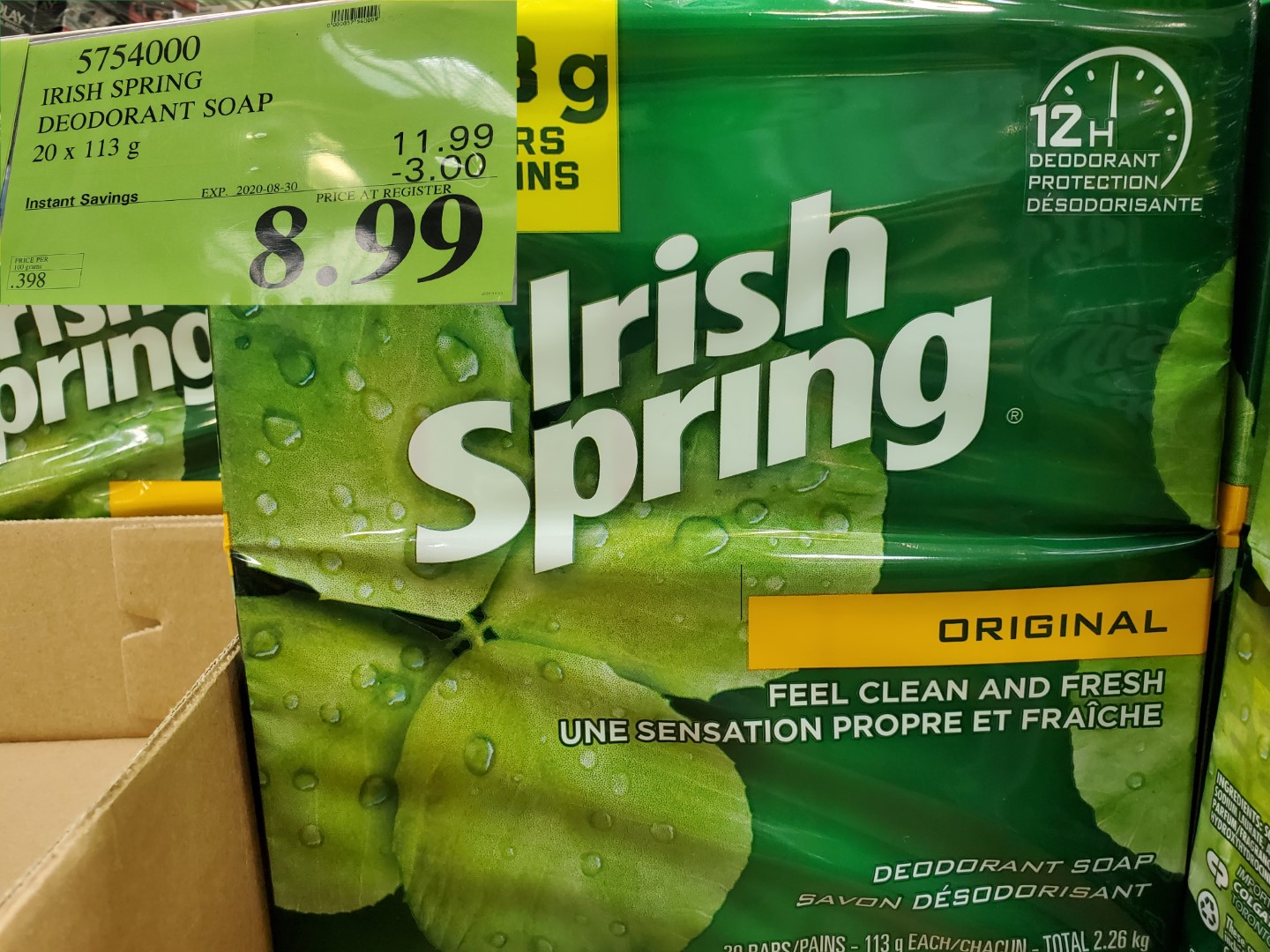 irish spring bar soaps