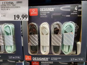 globe designer extention cords