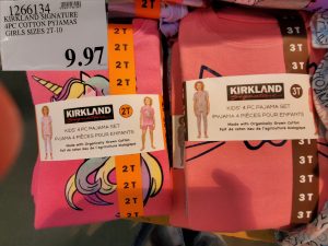 kirkland PJs