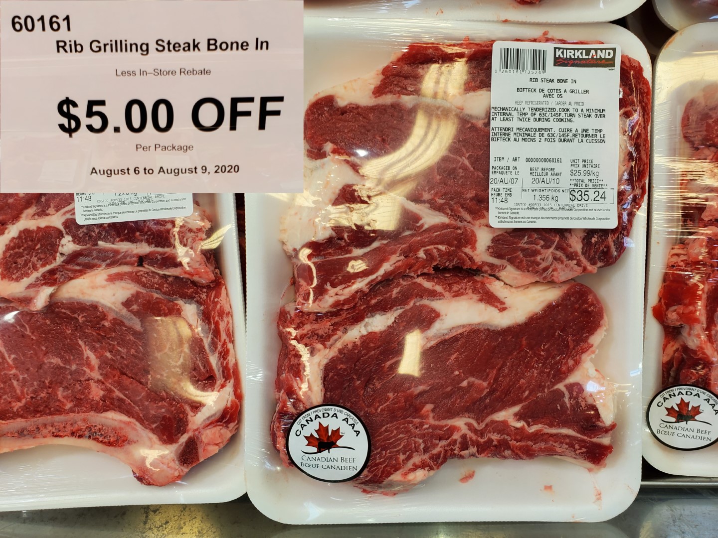 grilling steak bone in