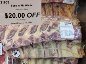 bone in rib whole