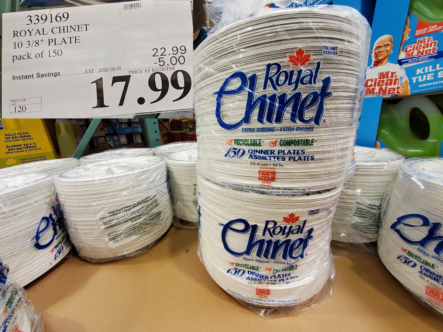 royal chinet paper plates
