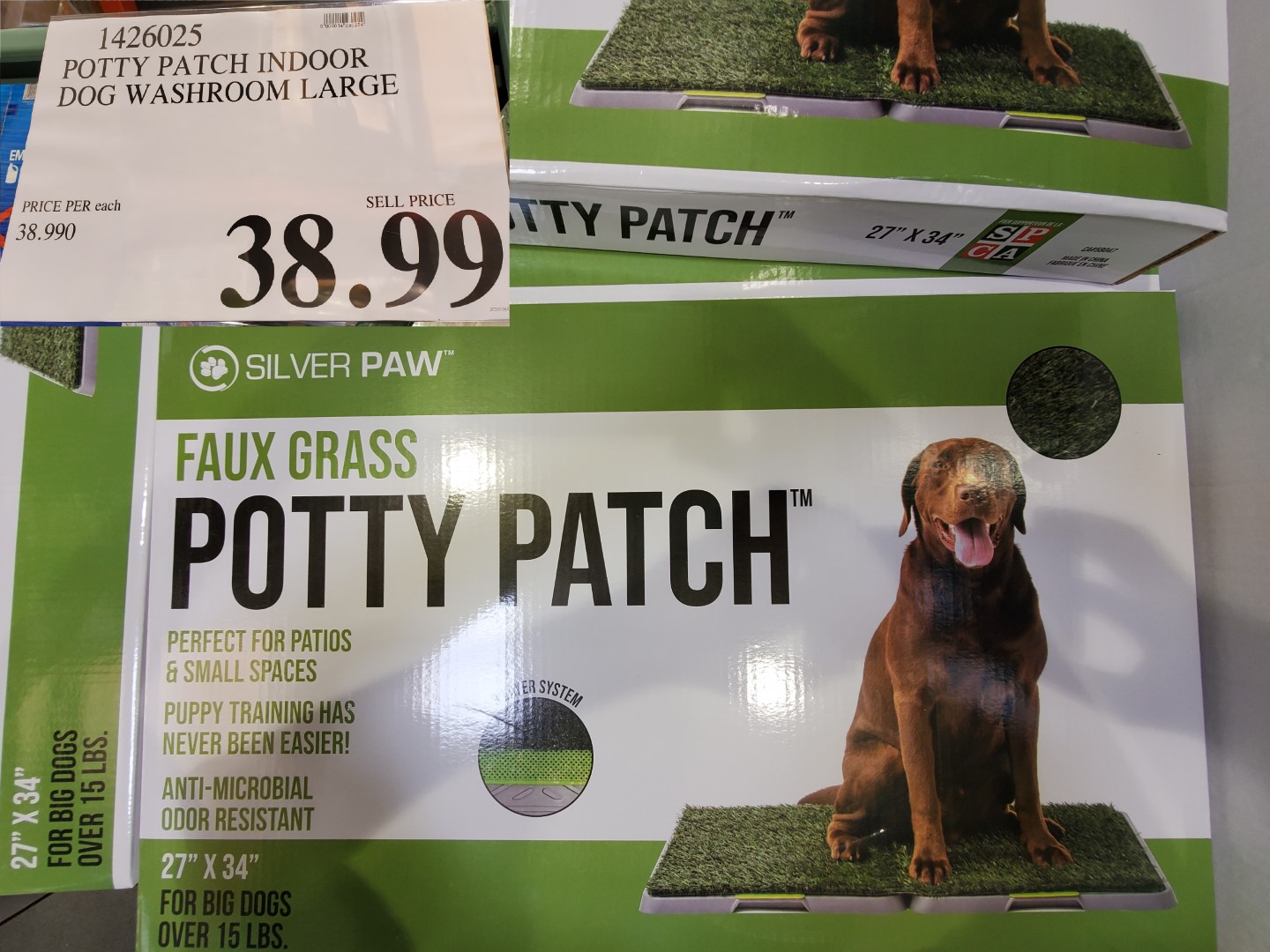 faux grass potty patch