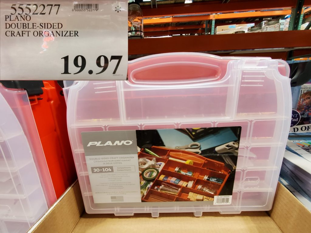 5552277 PLANO DOUBLE SIDED CRAFT ORGANIZER 19 97 - Costco East Fan Blog