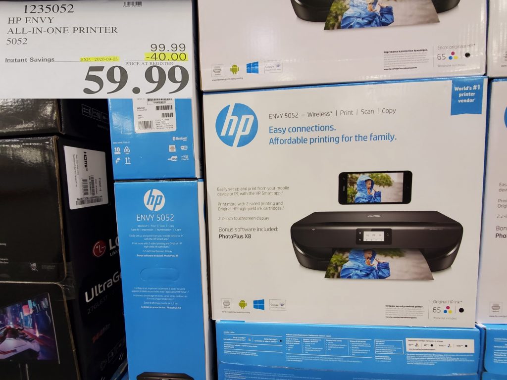 1235052 HP ENVY ALL IN ONE PRINTER 5052 40 00 INSTANT SAVINGS EXPIRES ON 2020 09 03 59 99