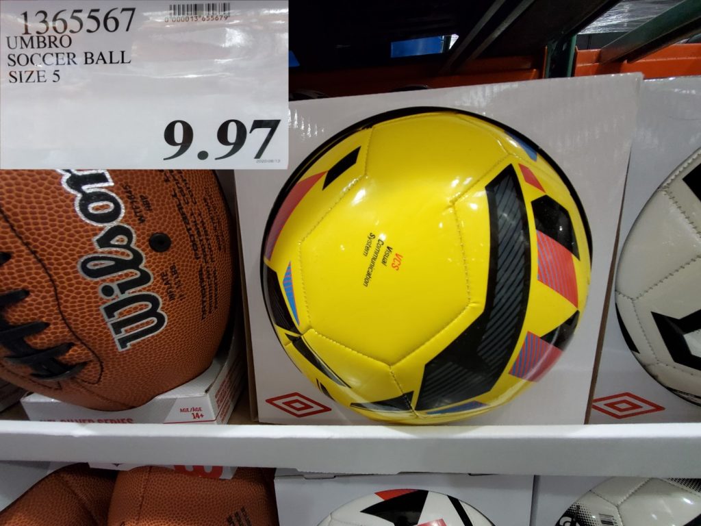 1365567 UMBRO SOCCER BALL SIZE 5 9 97 Costco East Fan Blog