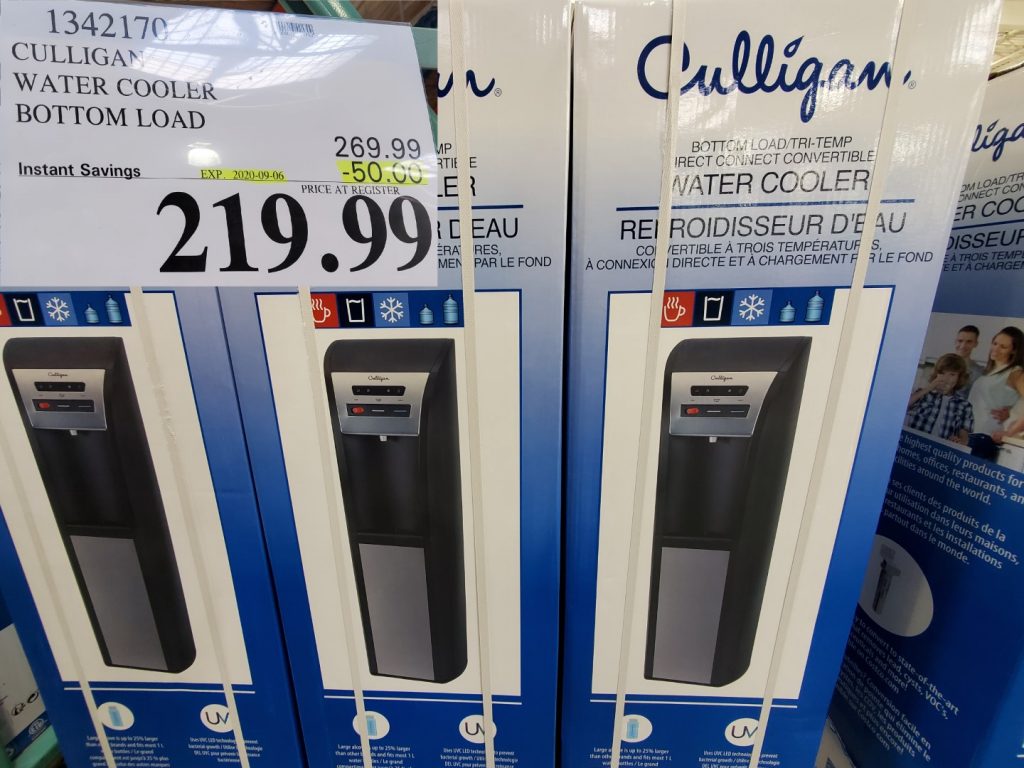 1342170 CULLIGAN WATER COOLER BOTTOM LOAD 50 00 INSTANT SAVINGS EXPIRES ON 2020 09 06 219 99