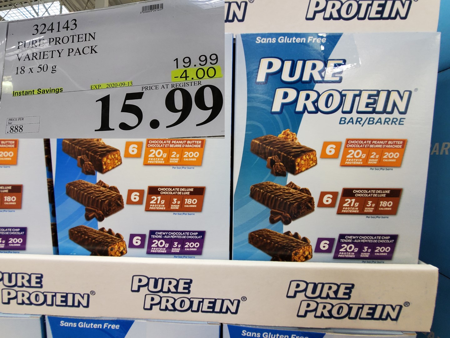 pure protein bars