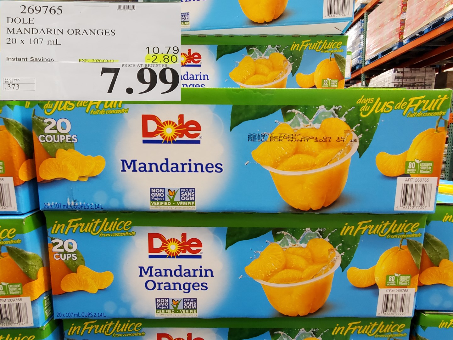 dole madarin oranges