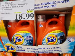 tide laundry detergwnt