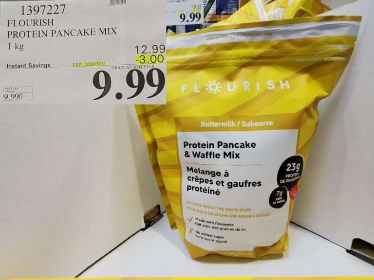 1397227 FLOURISH PROTEIN PANCAKE MIX 1KG 3 00 INSTANT SAVINGS EXPIRES