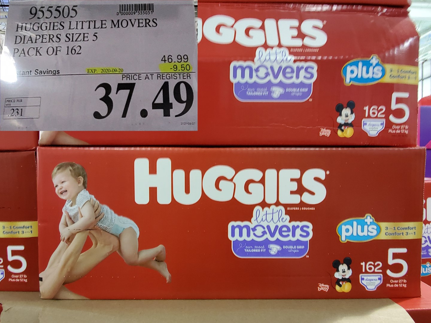 huggies lil movers size 5