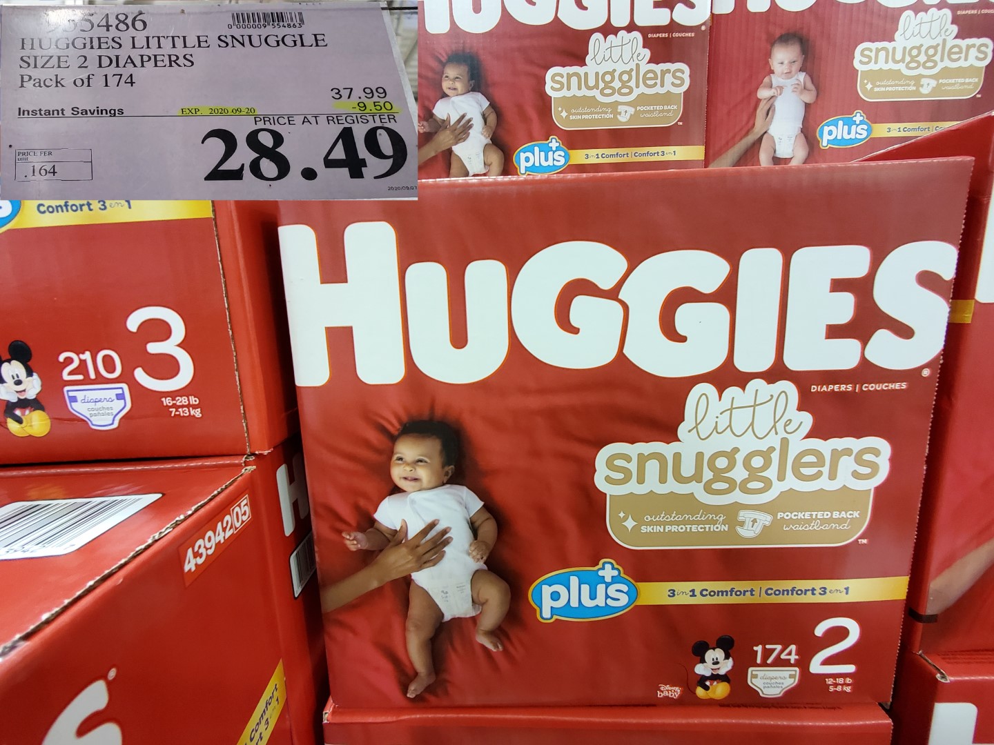 huggies lil snugglers size 2