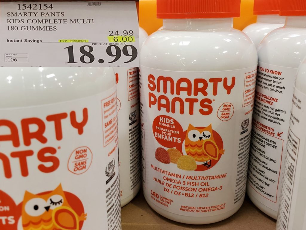 1542154 SMARTY PANTS KIDS COMPLETE MULTI 180 GUMMIES 6 00 INSTANT