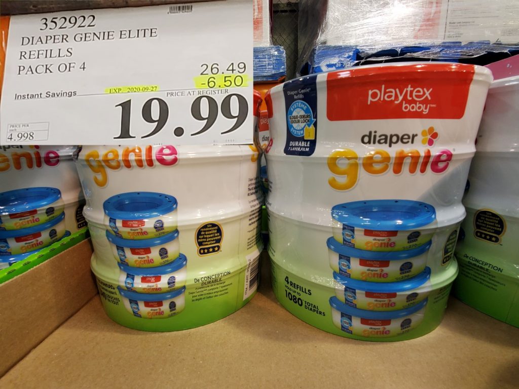 352922 DIAPER GENIE ELITE REFILLS PACK OF 4 6 50 INSTANT SAVINGS