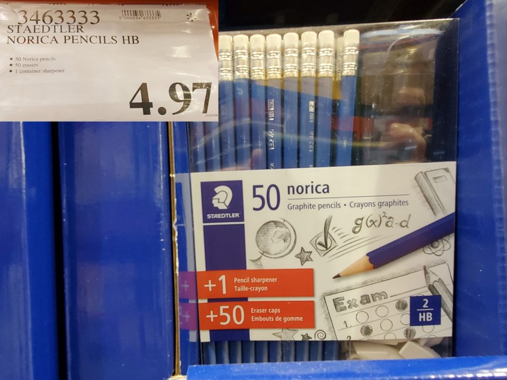 3463333 STAEDTLER NORICAL PENCIL HB 4 97 Costco East Fan Blog
