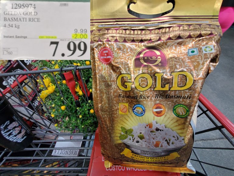 1295974 GELDA GOLD BASMATI RICE 4 54 kg 2 00 INSTANT SAVINGS EXPIRES ON
