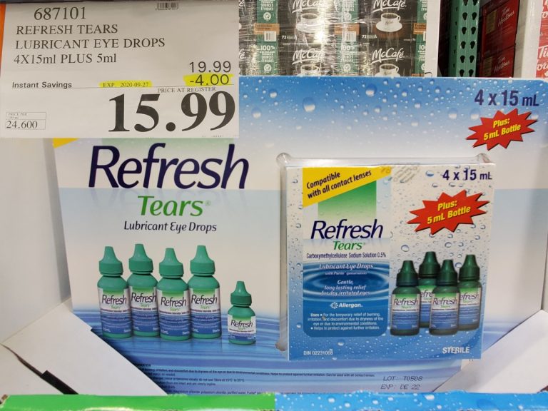 687101 REFRESH TEARS LUBRICANT EYE DROPS 4X15ml PLUS 5ml 4 00 INSTANT