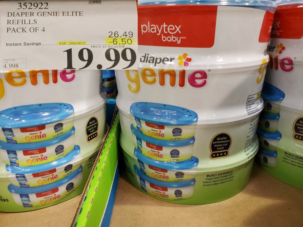 352922 DIAPER GENIE ELITE REFILLS PACK OF 4 6 50 INSTANT SAVINGS