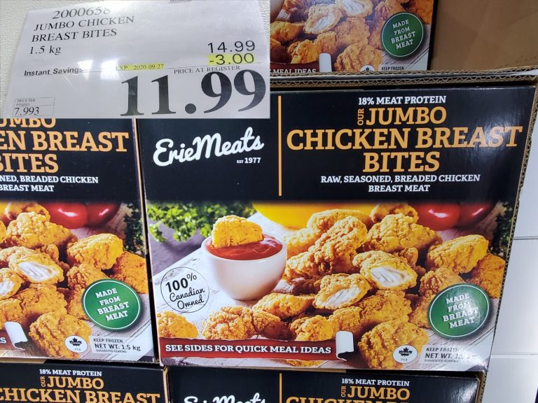 2000658 JUMBO CHICKEN BREAST BITES 1 5 KG 3 00 INSTANT SAVINGS EXPIRES