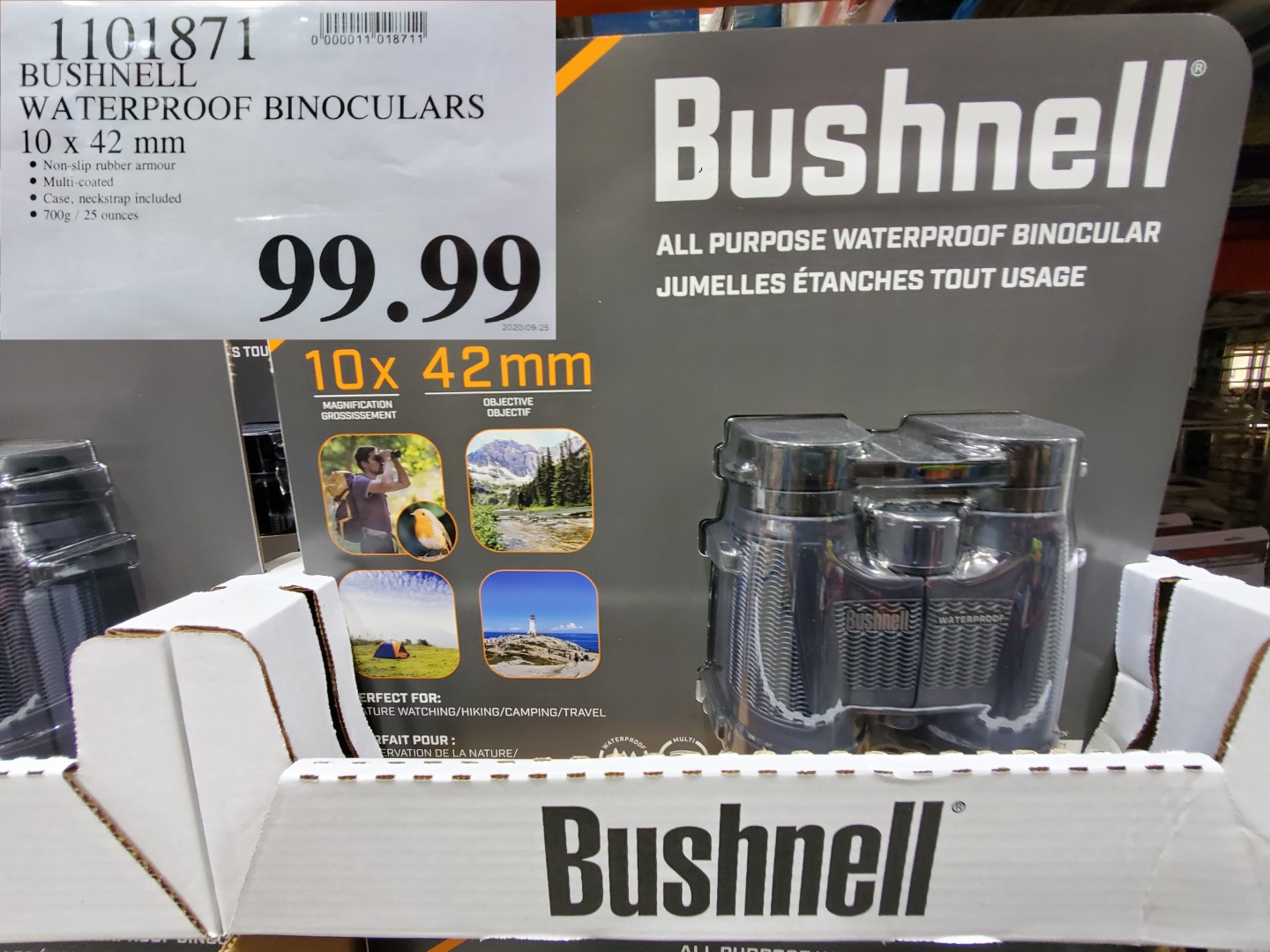 bushnell waterproof binoculars