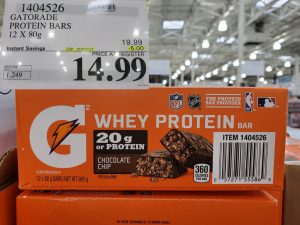 gatorade protein bars