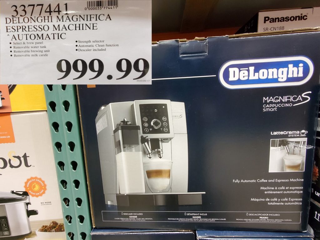 3377441 DELONGHI MAGNIFICA ESPRESSO MACHINE AUTOMATIC 999 99 Costco