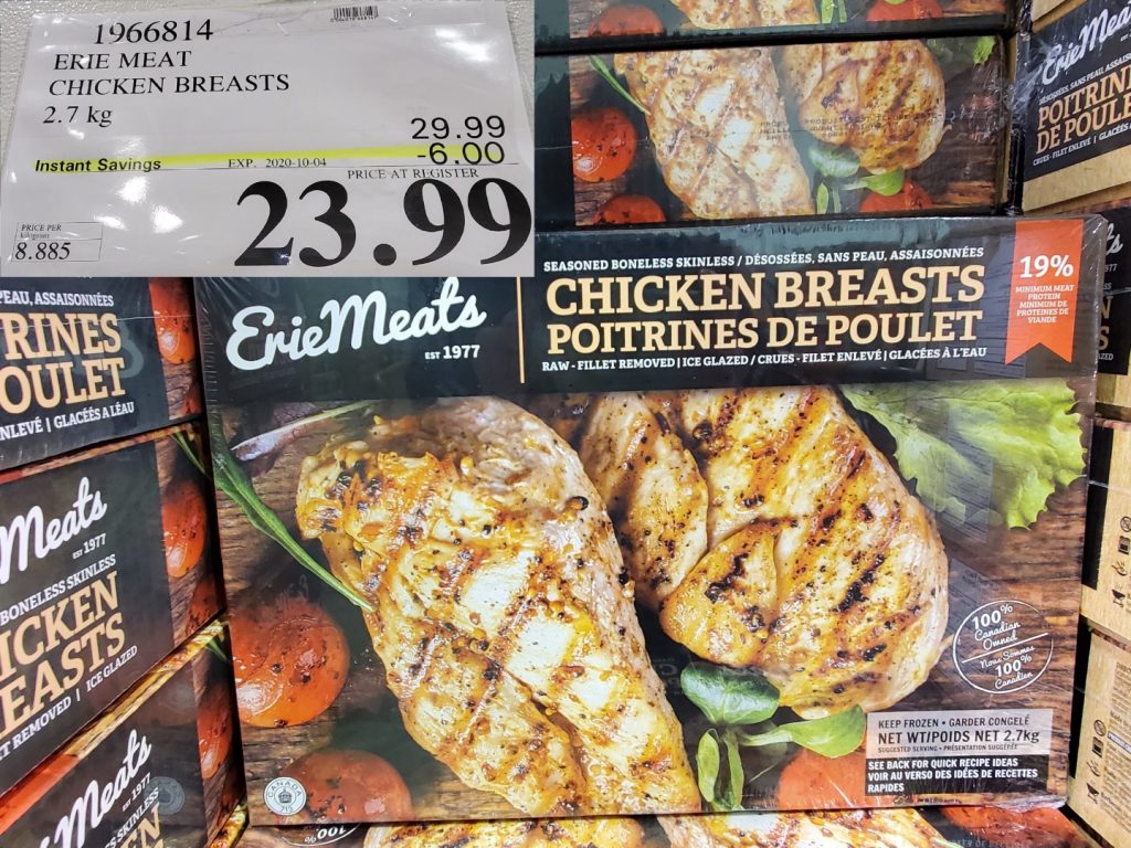 1966814 ERIE MEAT CHICKEN BREASTS 2 7KG 6 00 INSTANT SAVINGS EXPIRES ON ...