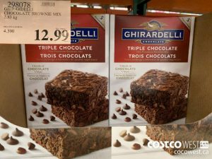 298078 _ iiumunu
GHIRARDELLI
CHOCOLATE BROWNIE MIX
alien Ke
PRICE PER KILOGRAM SELL PRICE
™ 12.99
