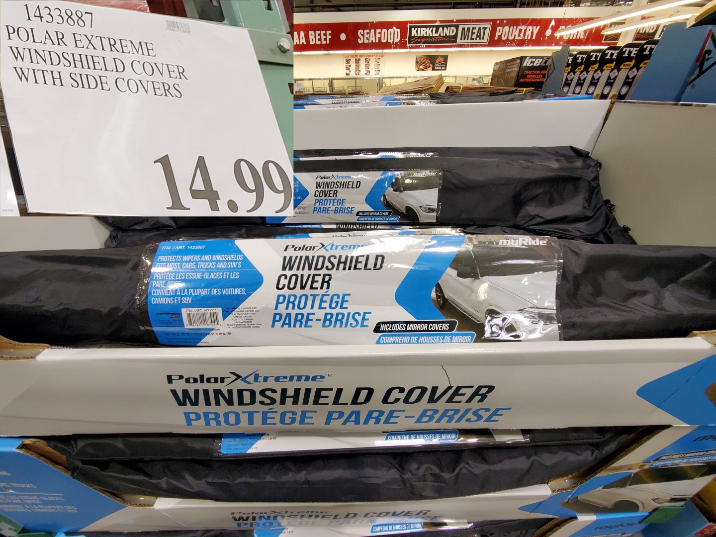 1433887 POLAR EXTREME WINDSHIELD COVER WITH SIDE COVERS 14 99 - Costco East  Fan Blog