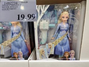 frozen action figure
